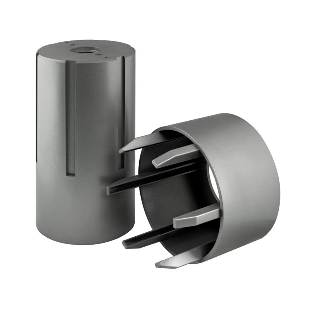 Soundtube DS31-EZ-CS-SL - Cylindrical Sleeve Hanging Loudspeaker (Silver)