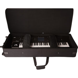 Gator GK-88 SLIM Slim Line 88 Note Lightweight Keyboard Case On Wheels