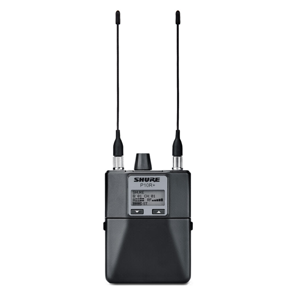 Shure P10R+ Diversity Bodypack Receiver for PSM1000 Systems (X55 Band / 941 - 960 MHz)