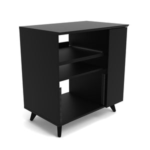 Glorious Modular Side Rack - Extension for Sound Desk or Workbench Workstations (Black)