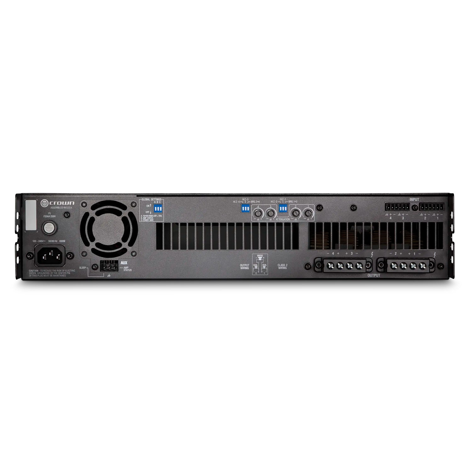 Crown DCI 4|300 Analog - DriveCore Install Series Four-Channel 300W @ 4 Ohm Power Amplifier
