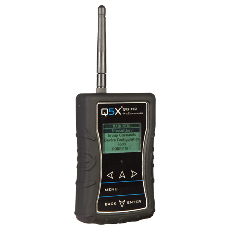 Shure QG-H2 MicCommander RCAS Handheld Remote Control (with Power Adapter)