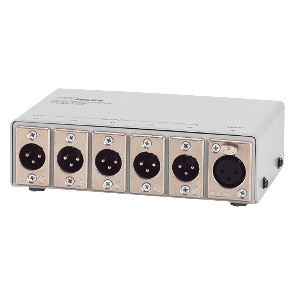 RTS TW-5W 1X5 Two-Channel 3-Pin XLR Type Passive Splitter