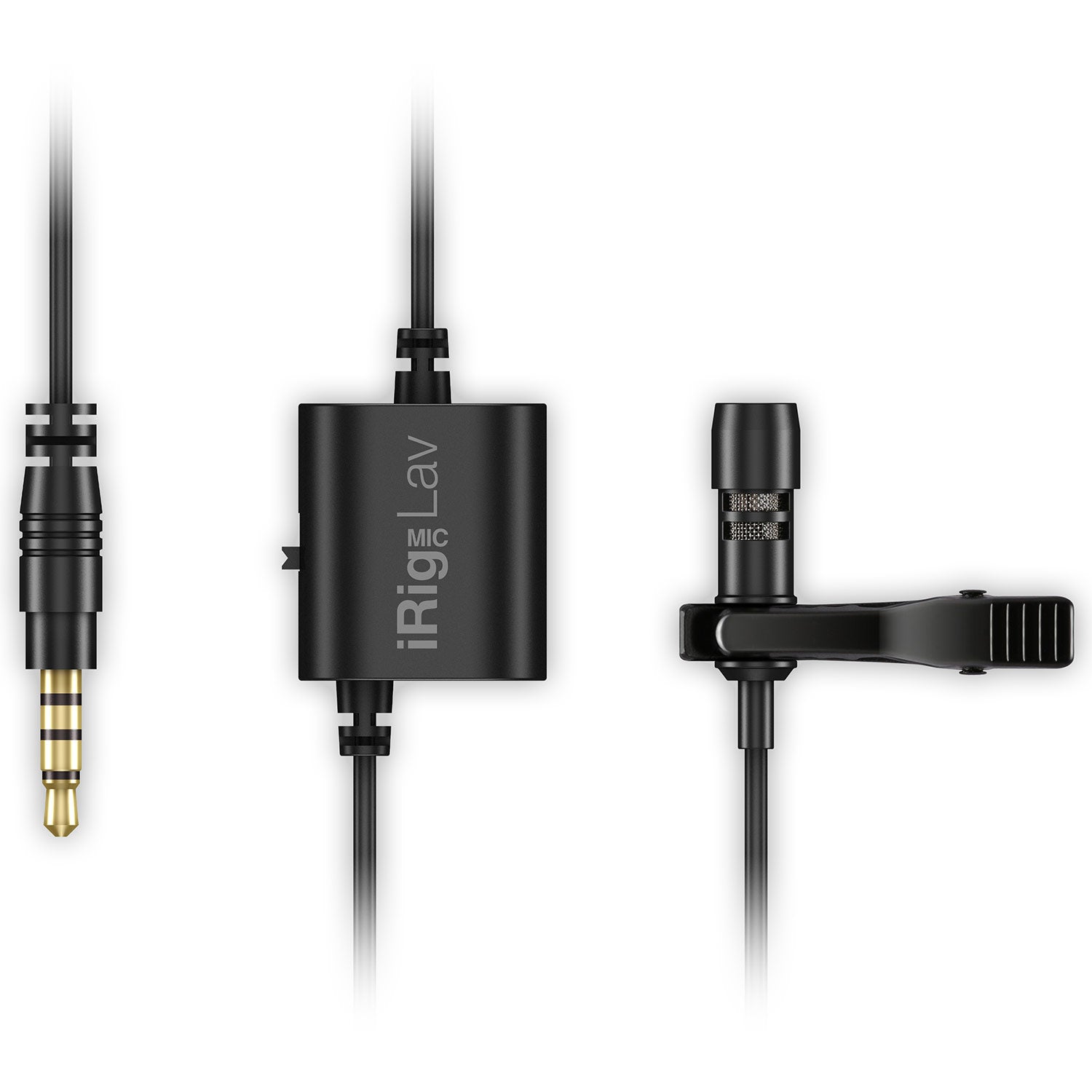IK Multimedia iRig Mic Lav - Compact Lavalier Microphone for Smartphones or Tablets