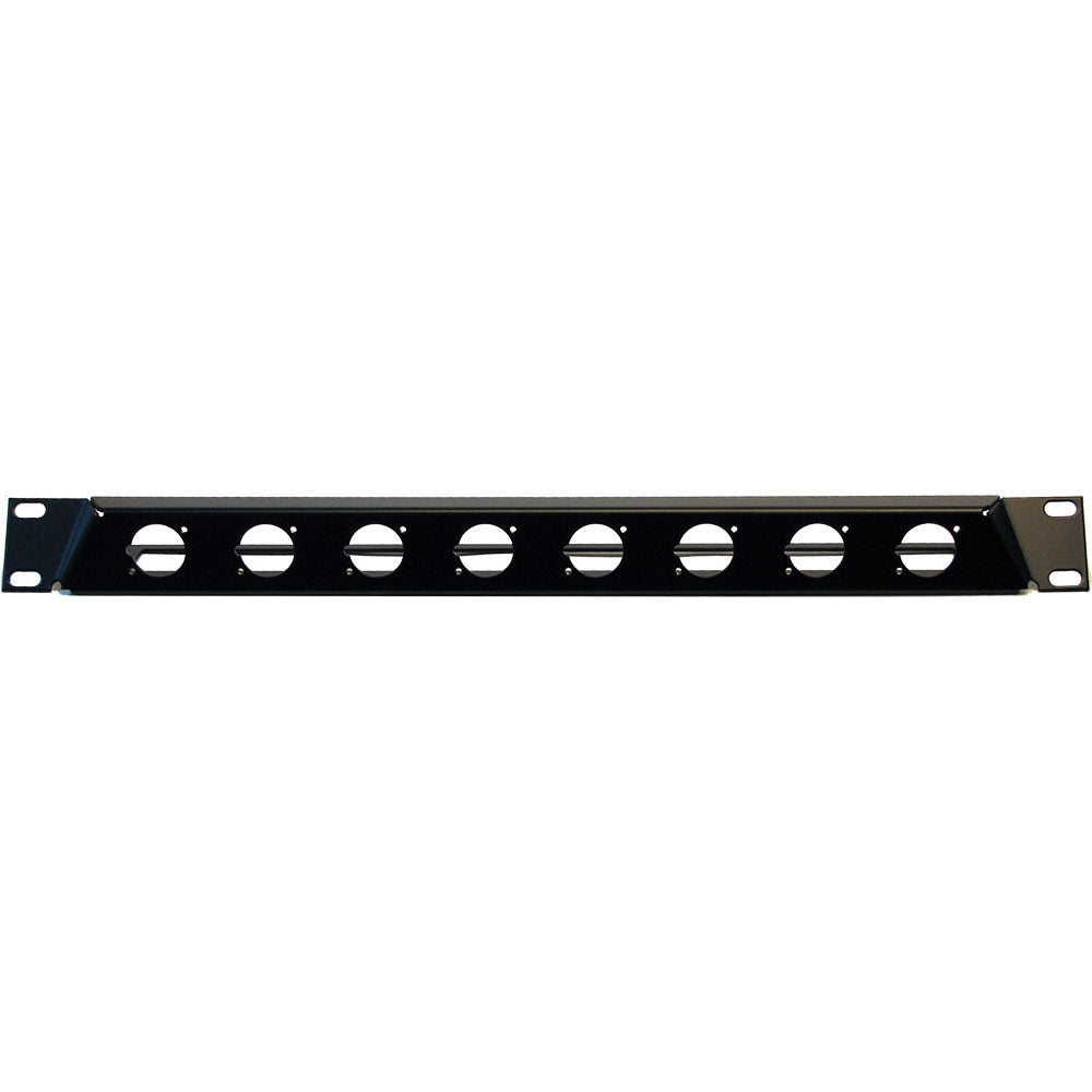 Neutrik NZP1RU-8 30 Degree Angled Rack Panel - 19 Inches