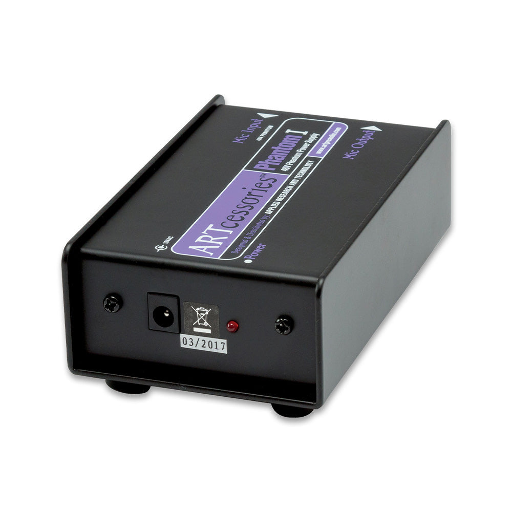 ART Phantom I - Single-Channel 48V Phantom Power Supply