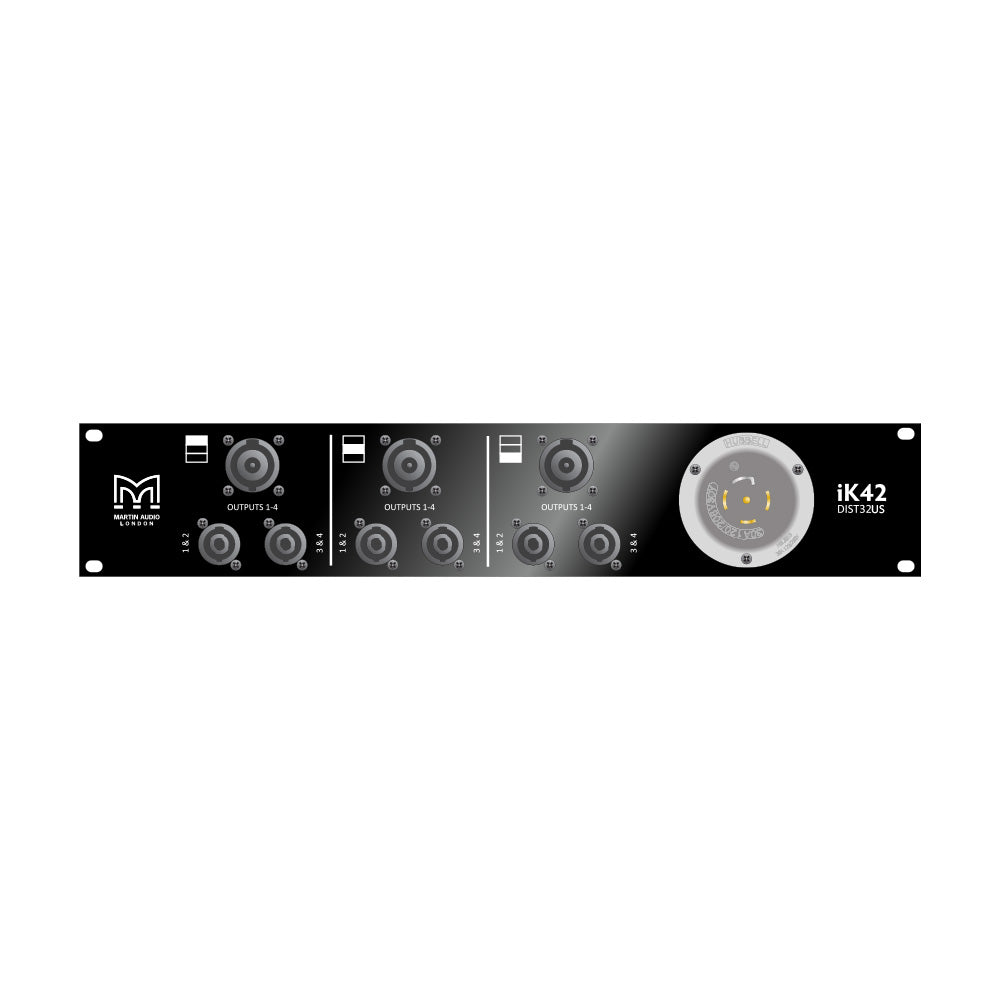 Martin Audio iKON iK42DIST32US - Power and Audio Distributor for iKON iK42 Amplifiers