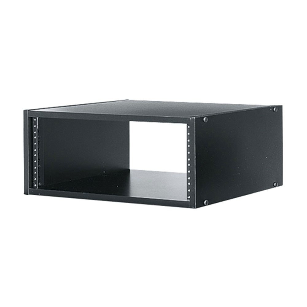 Middle Atlantic RK4 Four-Space Black Woodgrain Laminate Rack 16" Deep
