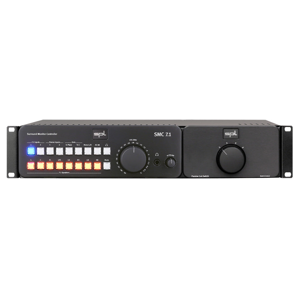 SPL Expansion Rack - Rack Mount for Phonitor 2 and SMC 7.1 (Black)