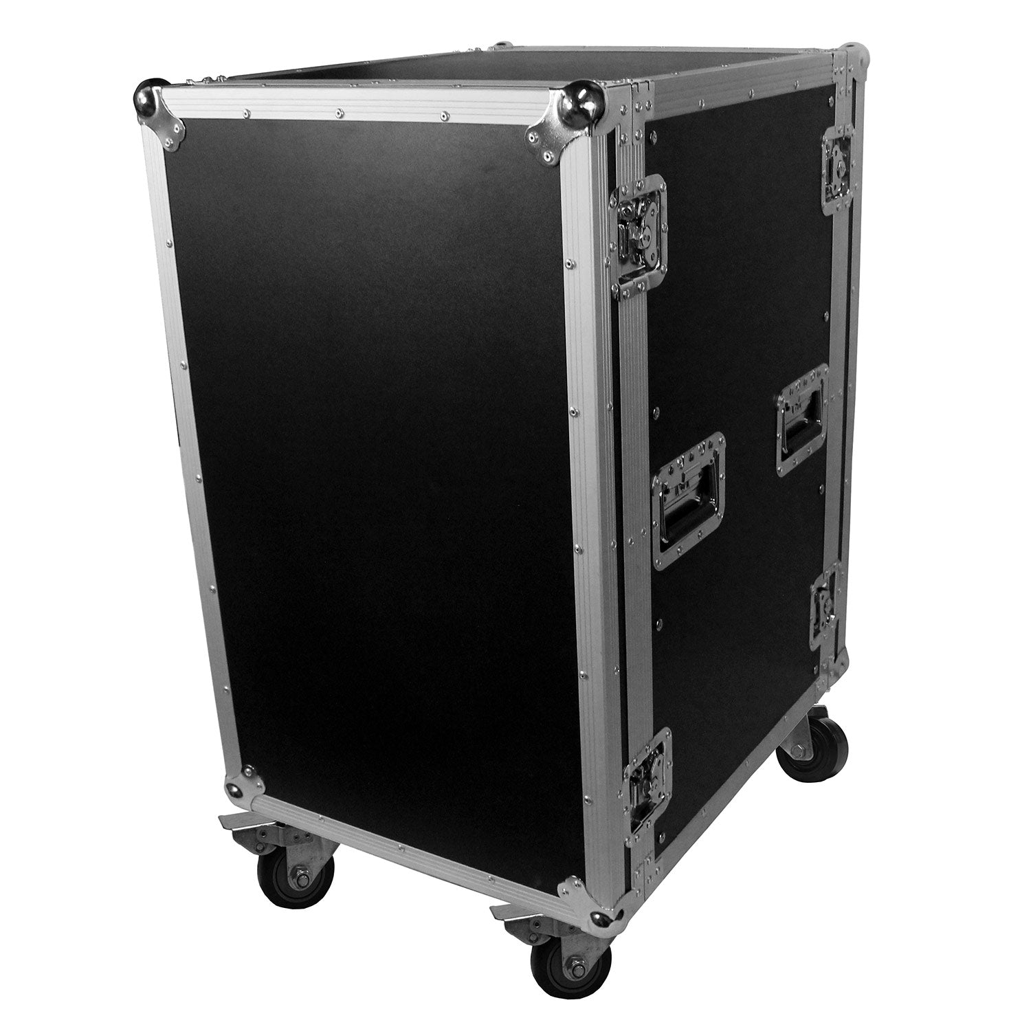 ProX T-18RSS - 18U Vertical Rack, 4" Blue Casters
