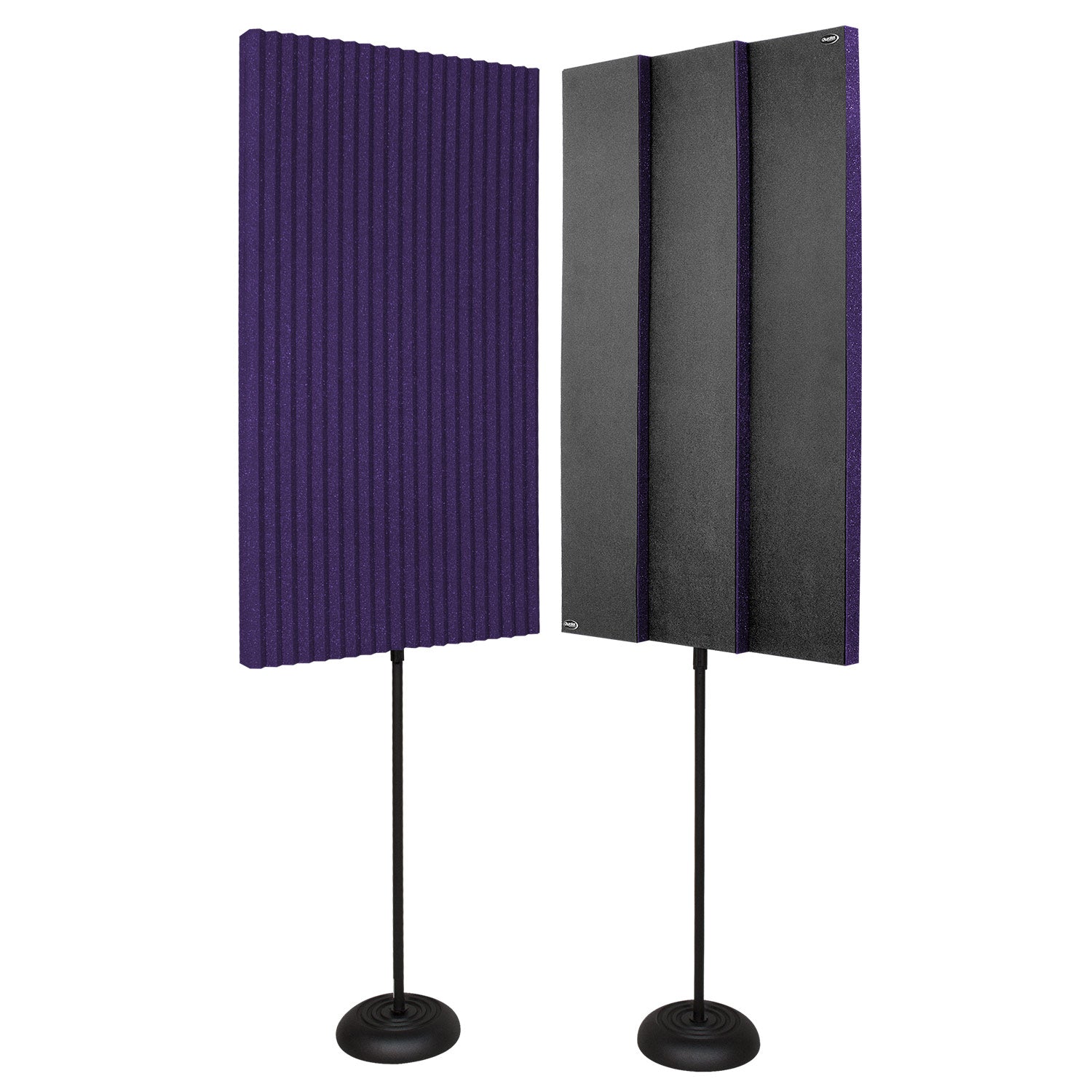 Auralex ProMax Panels (Pair with 2 Floor Stands) - Purple