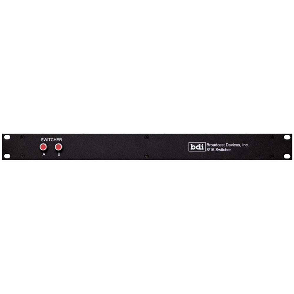 Broadcast Devices 8/16-8D 8 Channel A/B Switcher w/Dual PS Opt