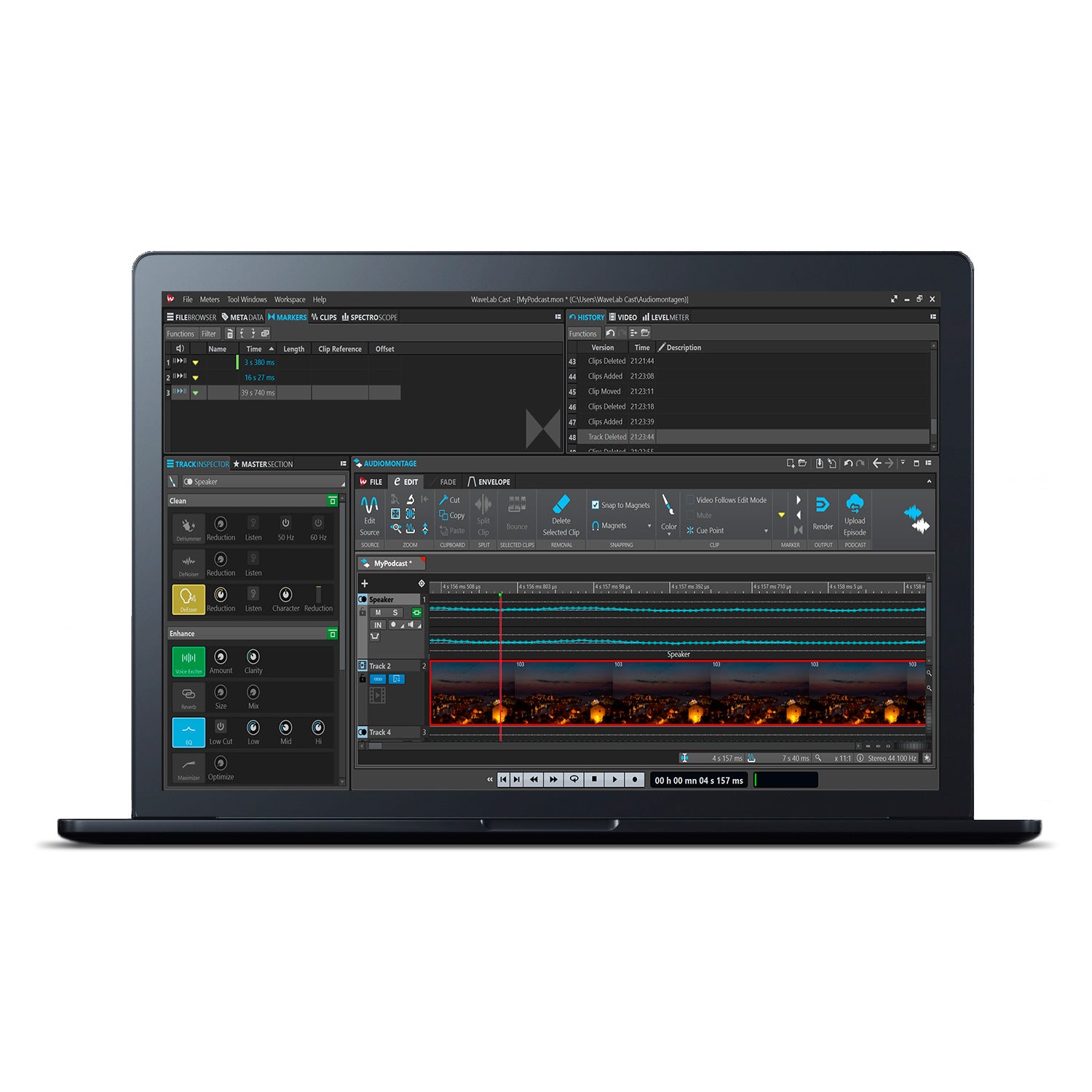 Steinberg WaveLab Cast - Podcast Creation Software