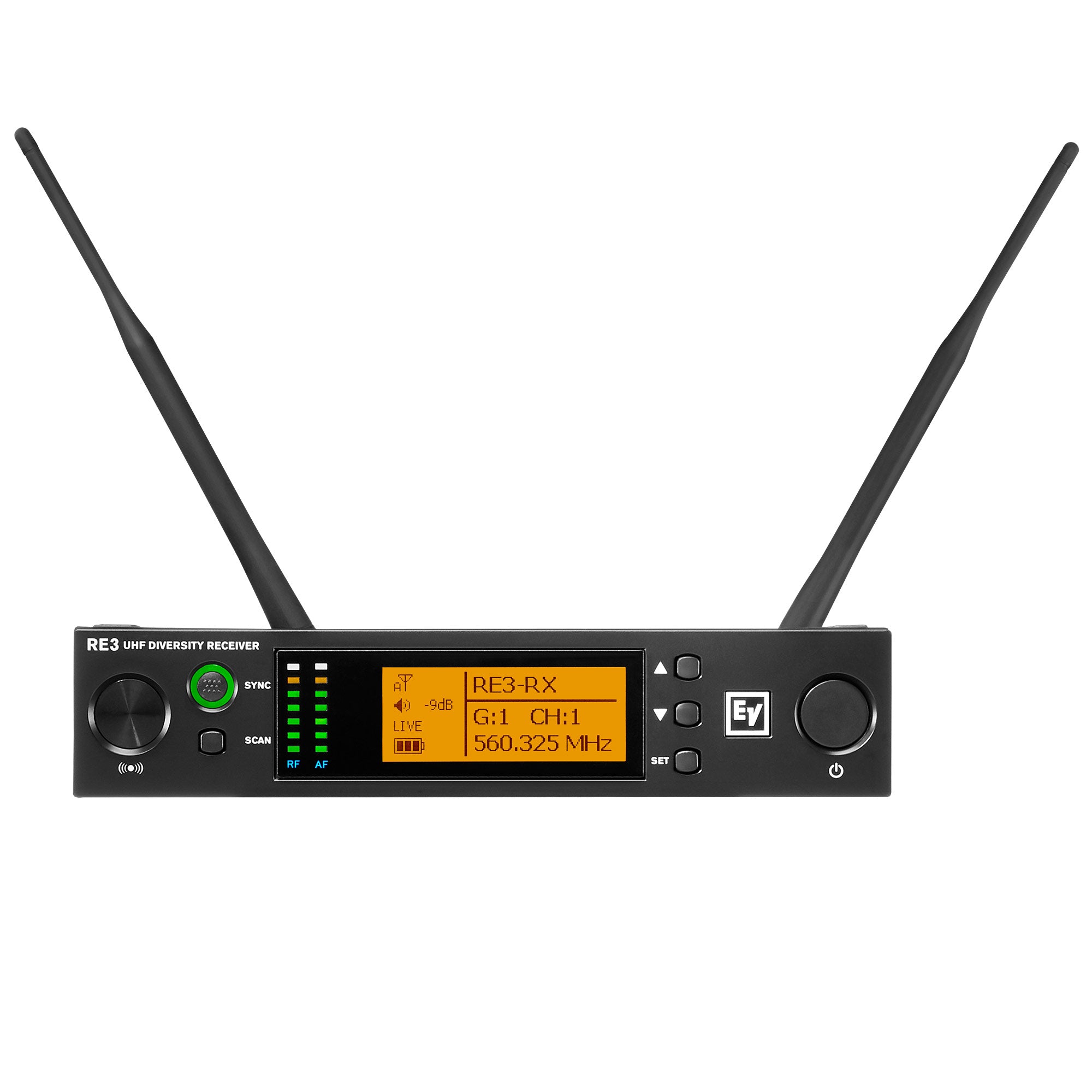 Electro-Voice RE3-BPCL Lavalier Wireless System (5L Band / 488 - 524 MHz)