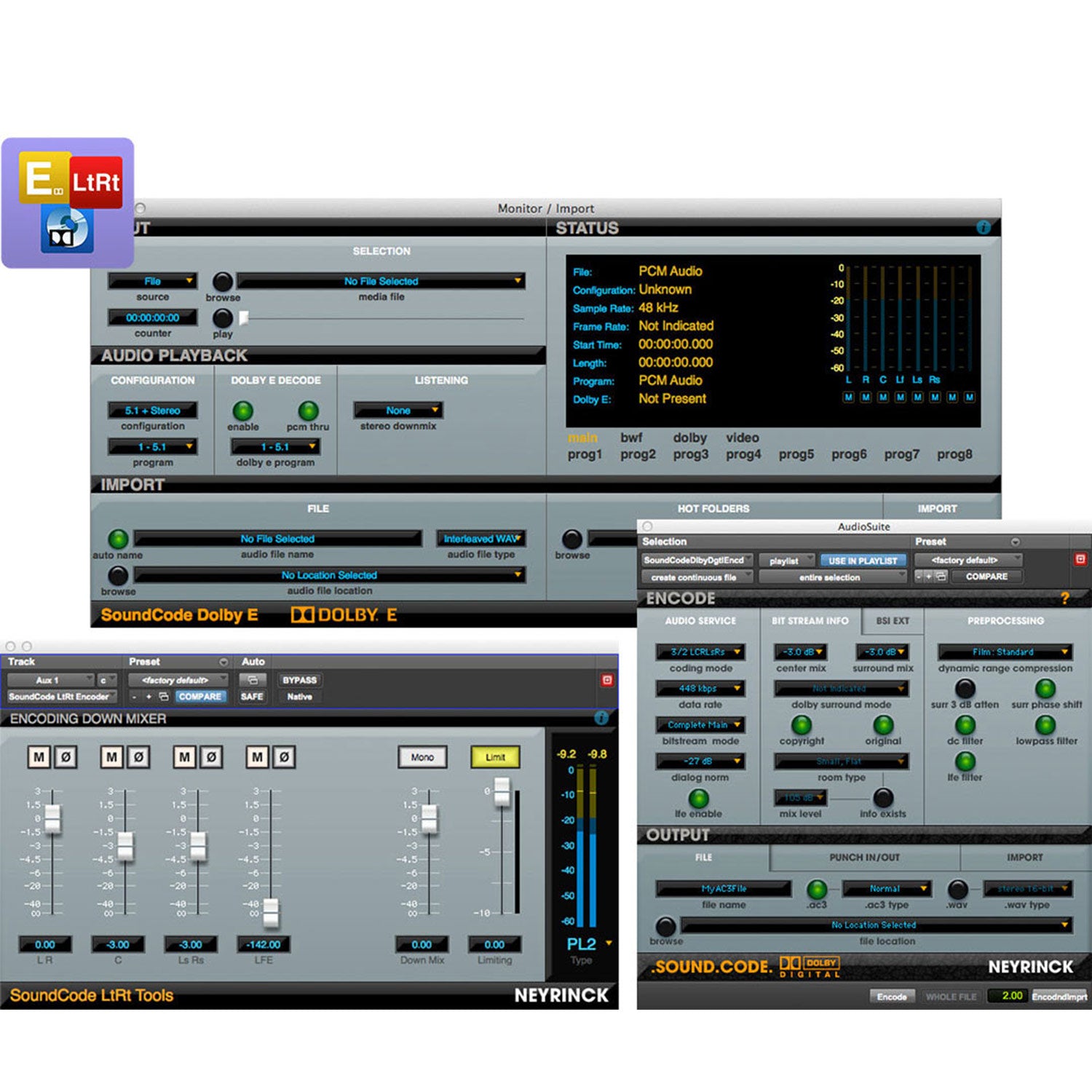 Neyrinck Broadcast Supreme Bundle - Complete Dolby Bundle for Pro Tools