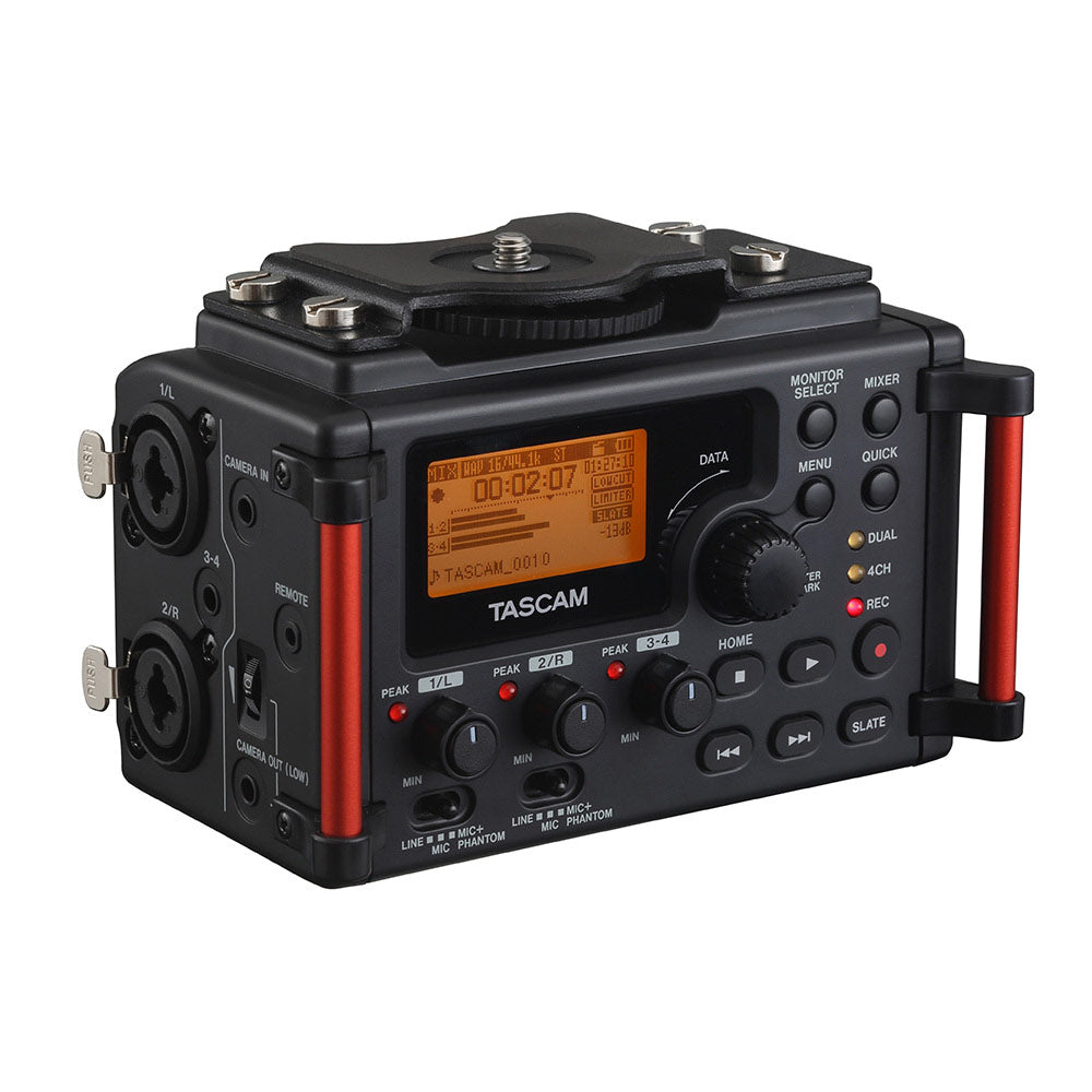 Tascam DR-60D MkII 4-Track Camera Mount Portable Recorder