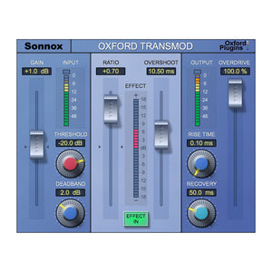 Sonnox TransMod Transient Modulator Plugin (Native AAX/VST/AU/RTAS)