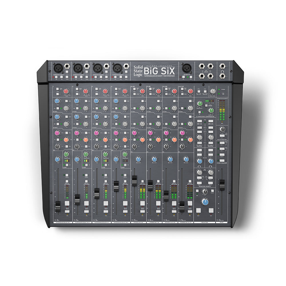 SSL BiG SiX - 12-Channel SuperAnalogue Mixer with USB
