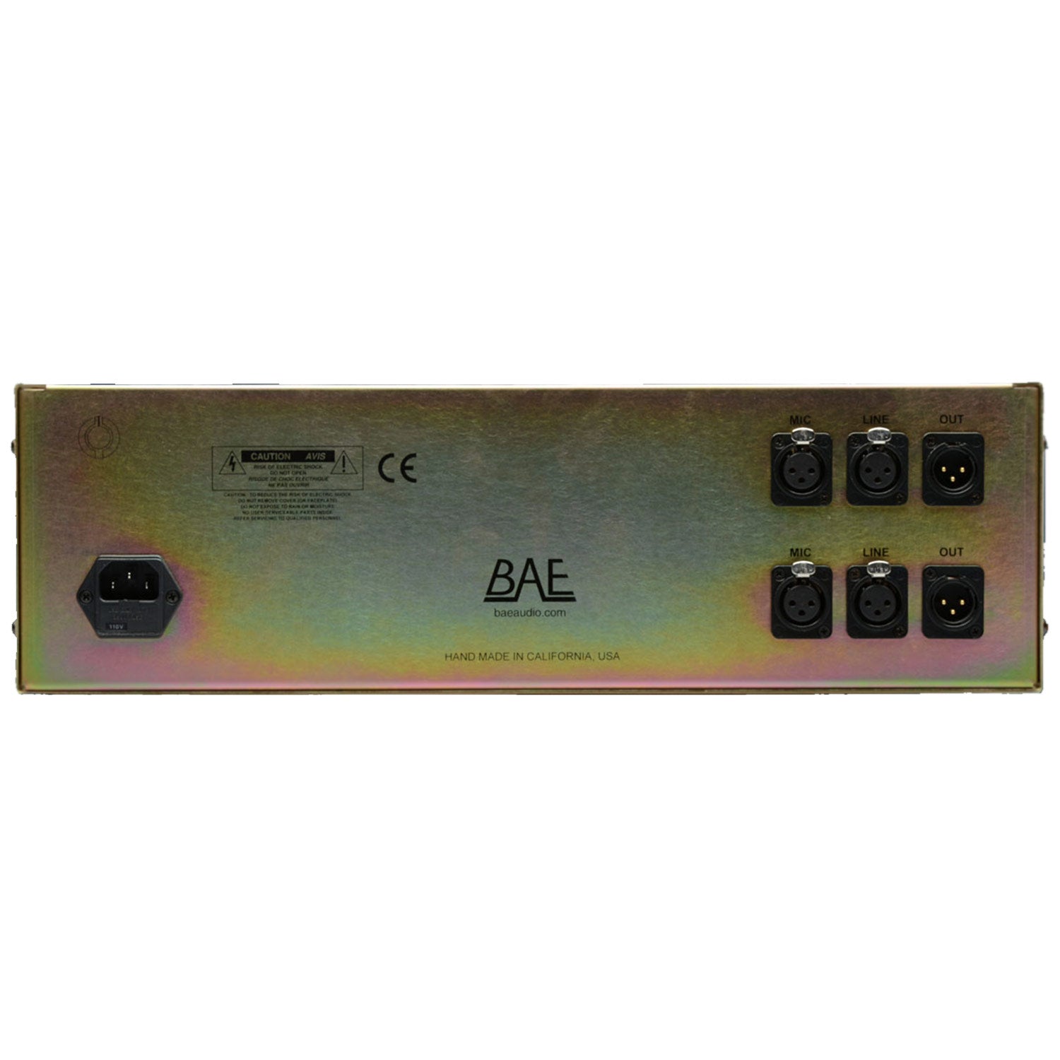 BAE 2CR 2 Channel Rack for Neve 10 Series Modules