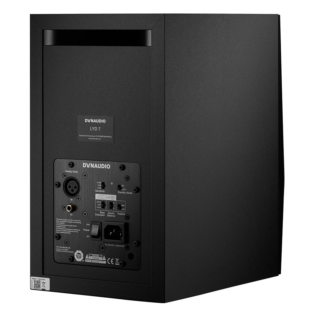 Dynaudio LYD 7 Active 7-Inch Nearfield Studio Monitor (Black/Single)