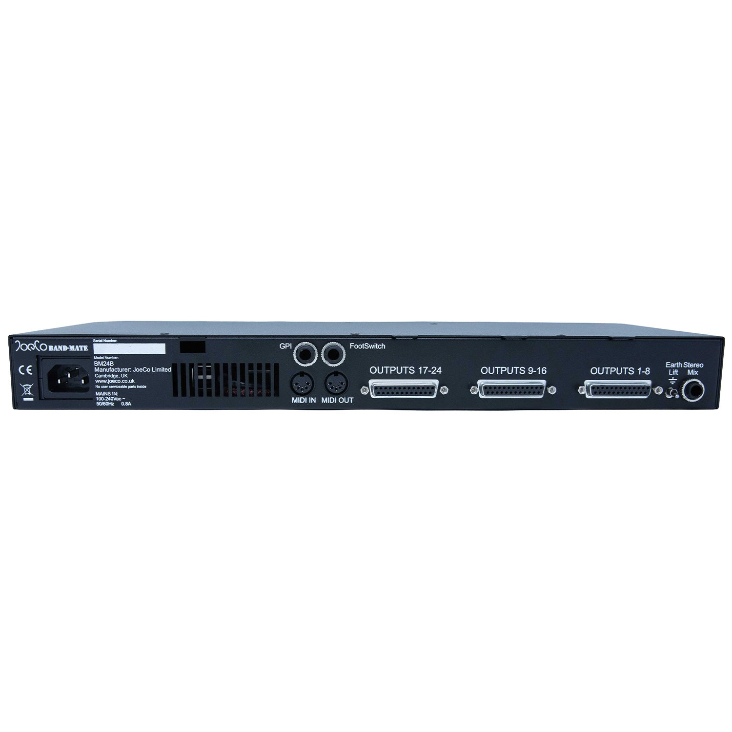 JoeCo BandMate - Multi-Channel Backing Track Player