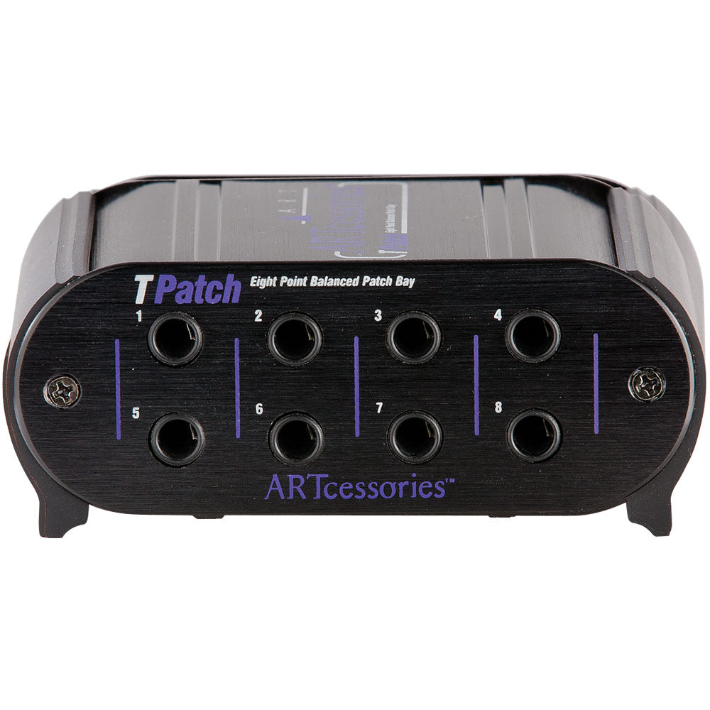 ART TPatch Compact 8 Point Patch Bay