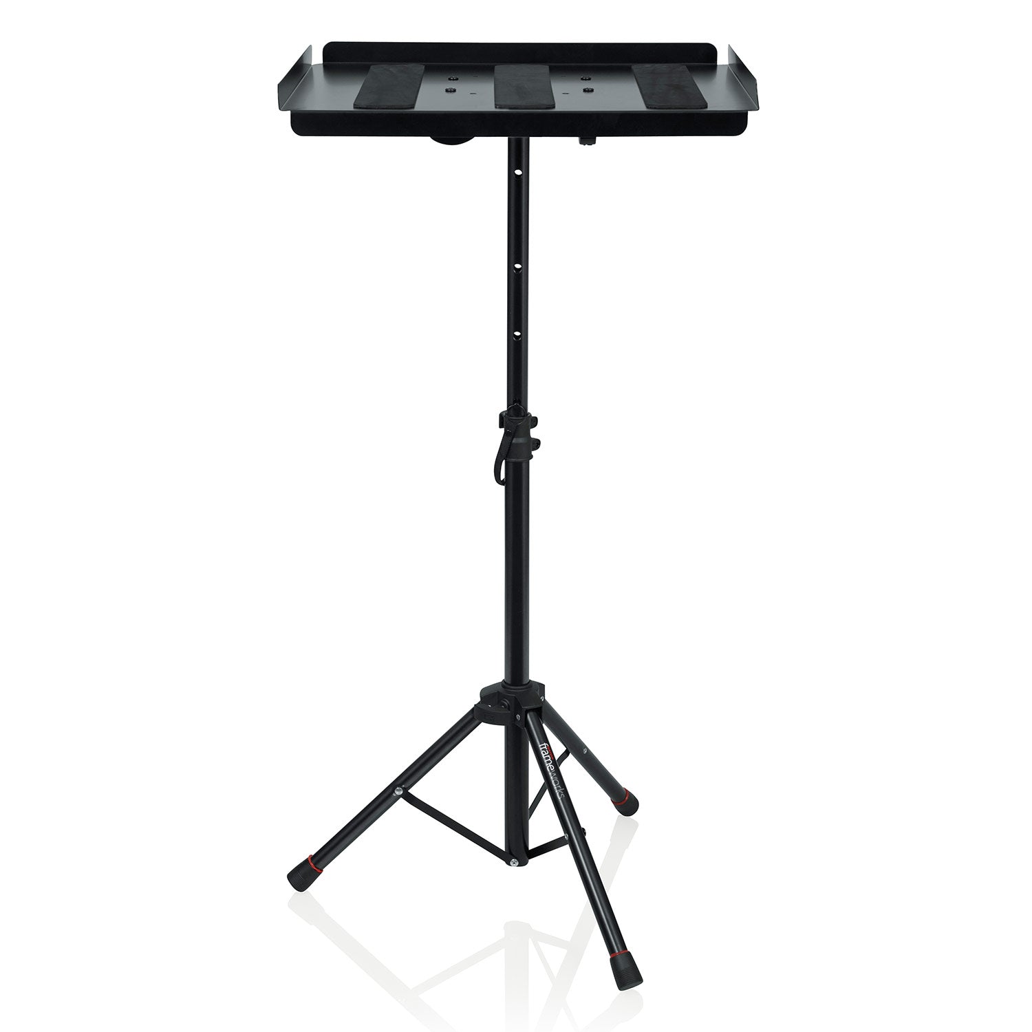 Gator GFW-UTL-MEDIATRAY1 Compact Adjustable Media Tray Stand