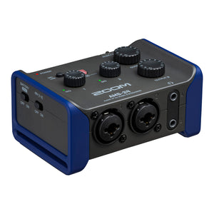 Zoom AMS-24 - Compact USB Audio Interface for Recording or Streaming