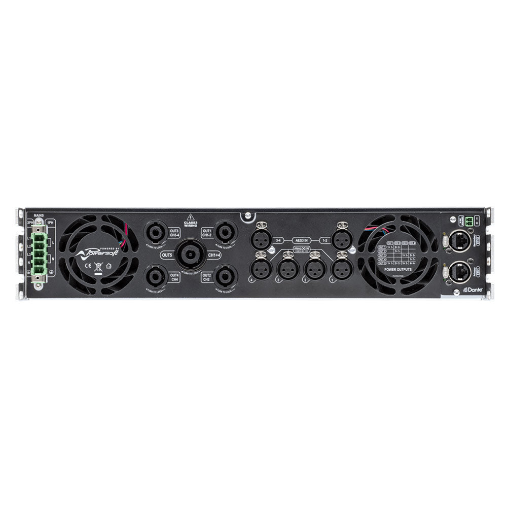Powersoft X4L - 4-Channel Benchmark Amplifier with DSP