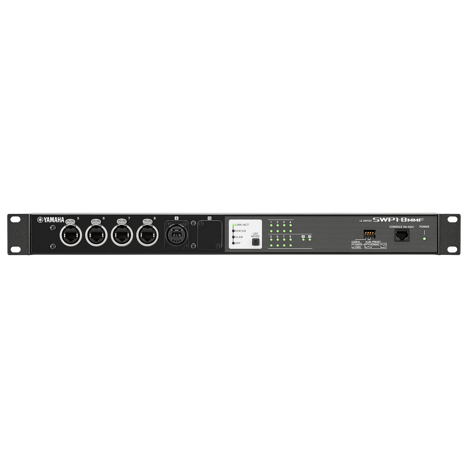 Yamaha SWP1-8MMF - L2 Audio Networking Switch