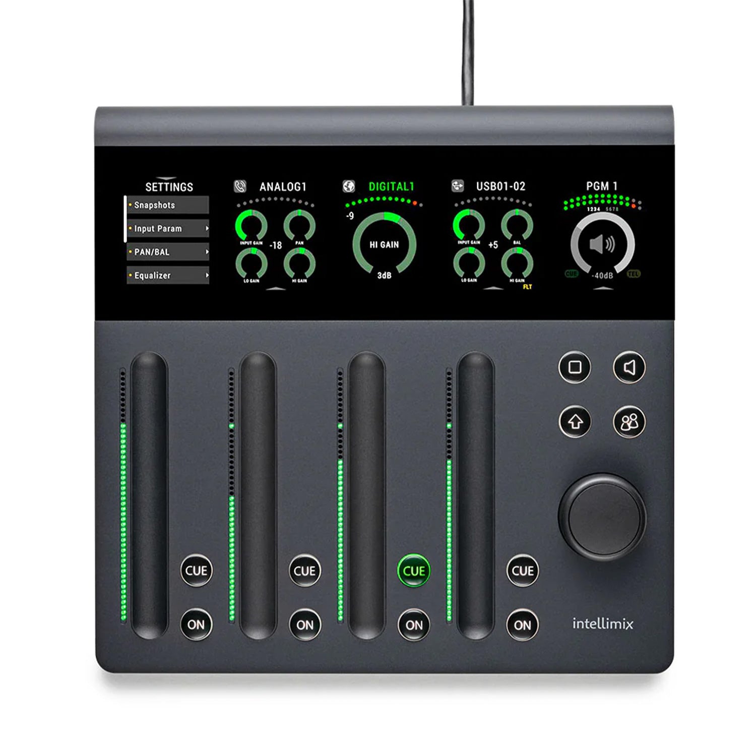 Yellowtec YT2203 - IntelliMix NEO Desktop Broadcast or Podcast Mixer