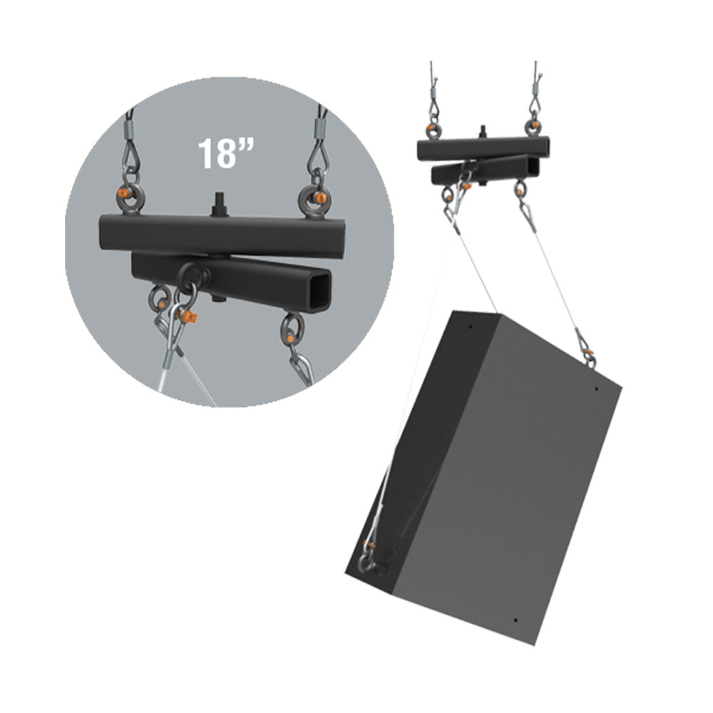 Adaptive Technologies SB-18 - Steerable Series Single Loudspeaker Suspension / Aiming System (18")