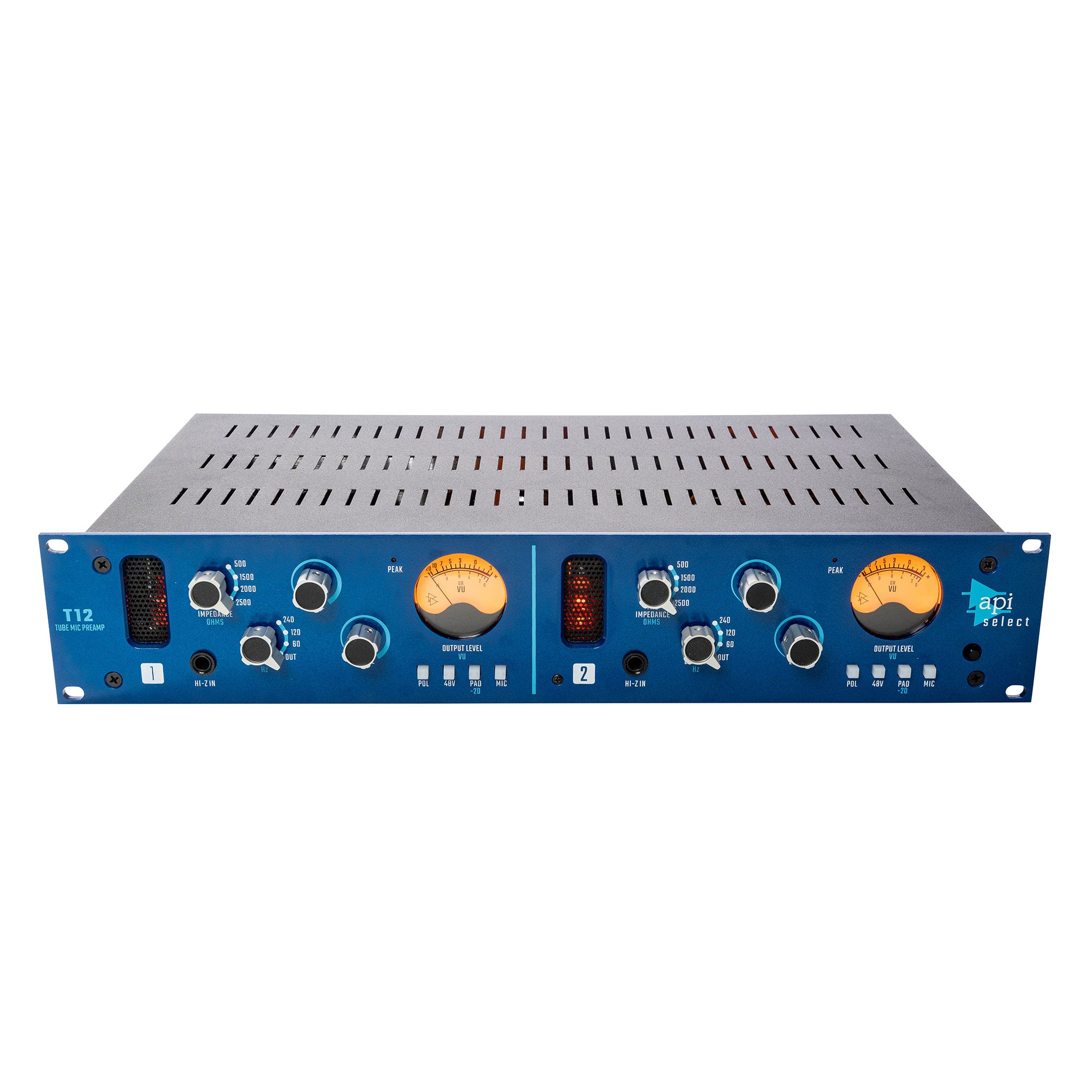 API Select T12 - Dual Channel Tube Microphone Preamp