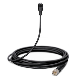 Shure TwinPlex TL47B/O-MDot-A Subminiature Lavalier Microphone (Low Sens, MDot, Black)