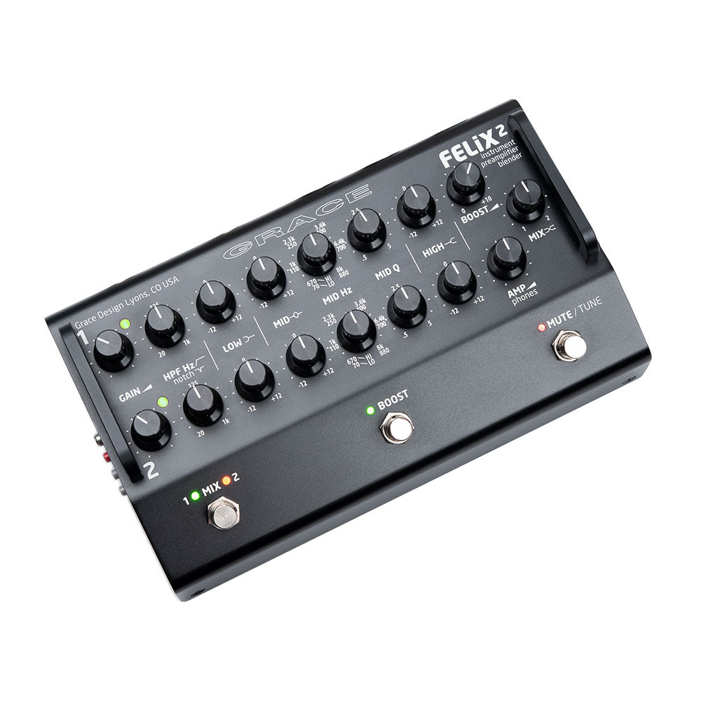 Grace Design FELiX 2 - Instrument Preamplifier and Blender (Black)