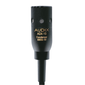 Audix ADX-10 Miniature Lavalier Electret Condenser Microphone with TA3F / Mini XLR Connector