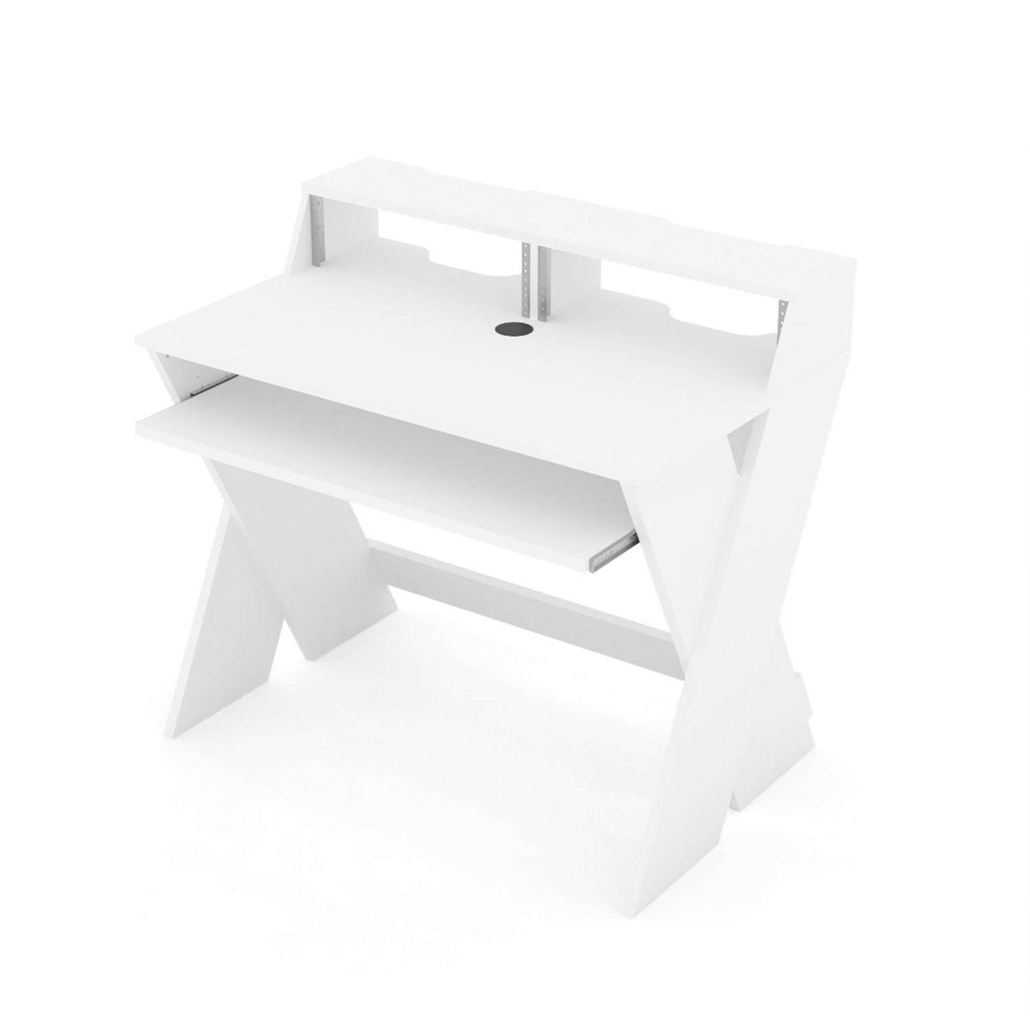 Glorious Sound Desk Compact - Studio or Editing Workstation (White)