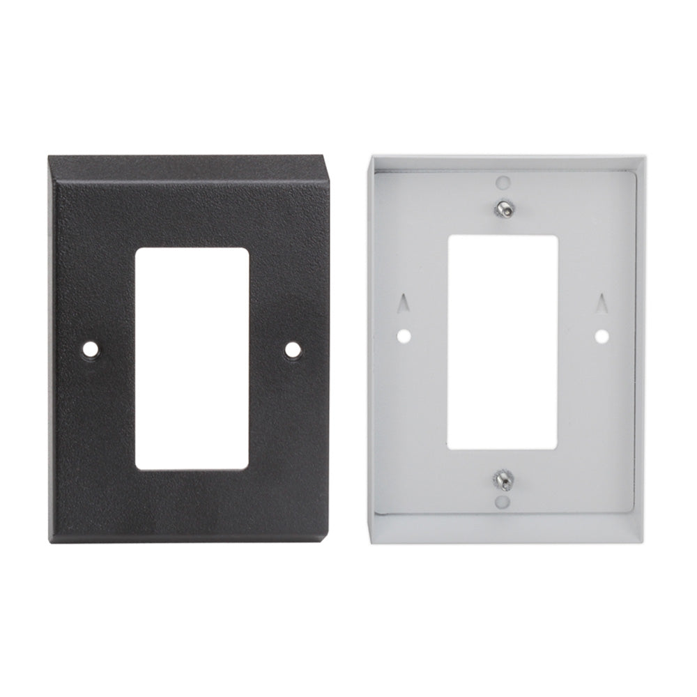RDL EP-1B - European Adapter Plate for Single D-Style Product (Black)