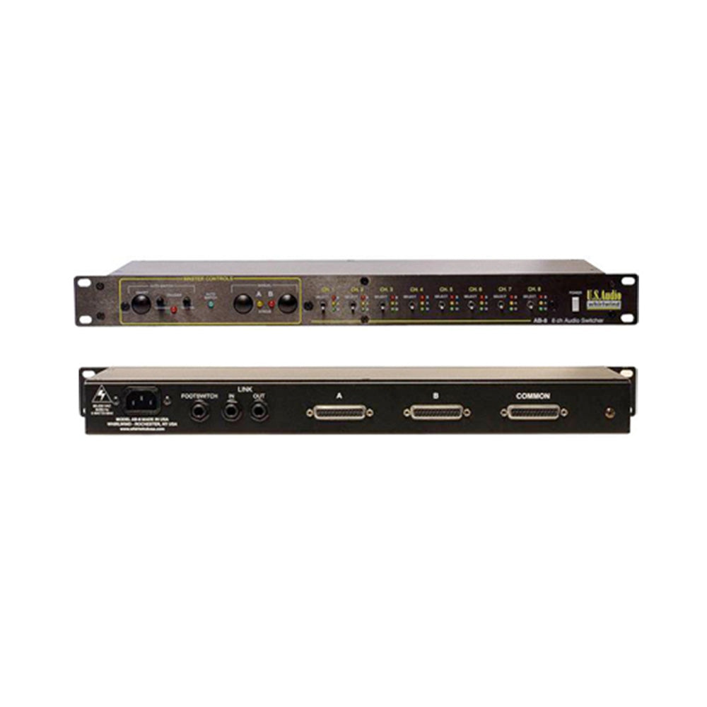 Whirlwind AB-8 - 8-Channel Microphone/Line Level Switcher