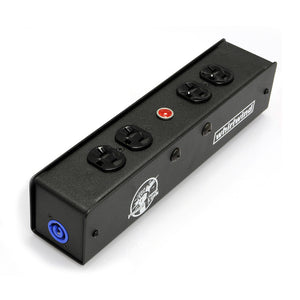 Whirlwind PL1-420-BK PowerLink Outlet Box (with PowerCON Linking)