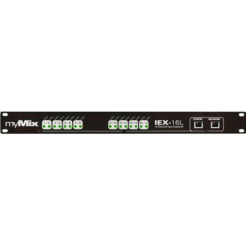 myMix IEX-16L 16-Channel Analog Line-Level Input Expander for myMix Systems