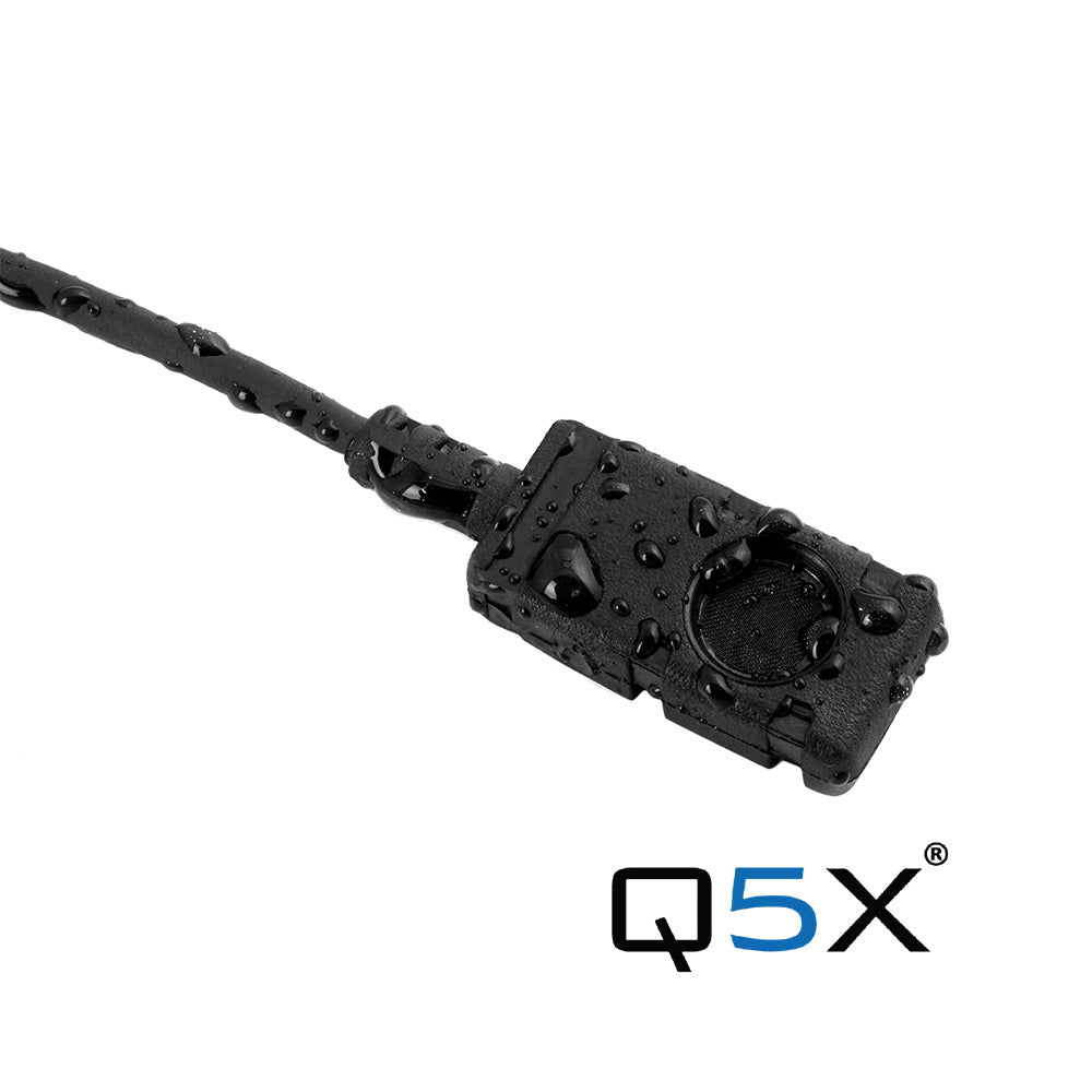 Q5x VT500WP - Voice Technologies Omni Lavalier Microphone with 1-Pin Lemo Connector (Black)