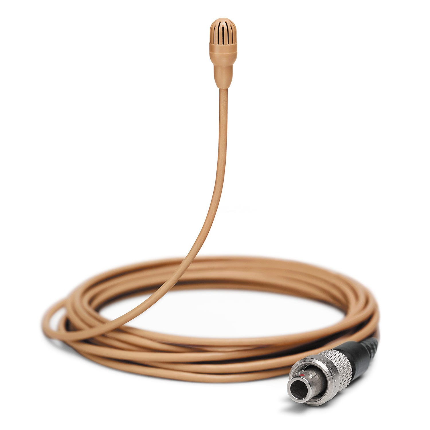 Shure TwinPlex TL47C/O-LEMO Subminiature Lavalier Microphone (Low Sens, Lemo, Cocoa)