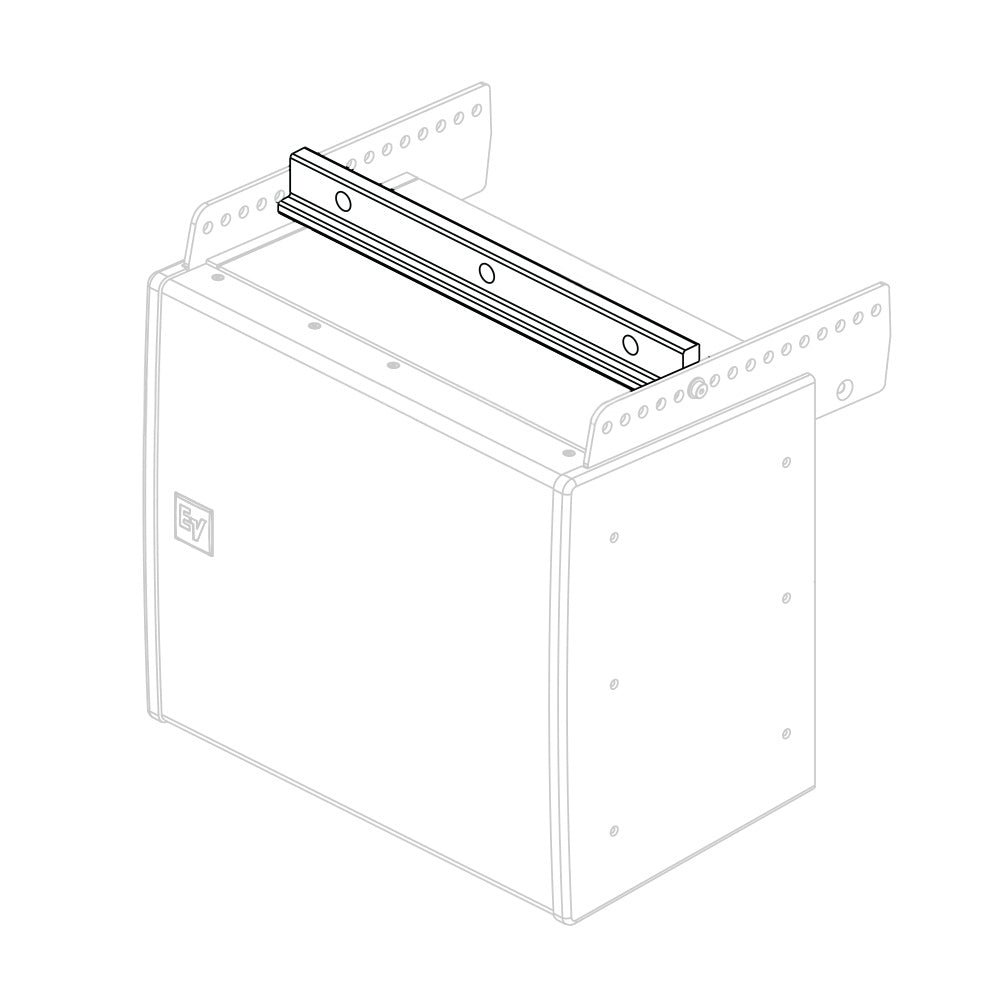 Electro-Voice EVA-GXB - Extra Spreader Bar for EVA Series Line Array (Black)