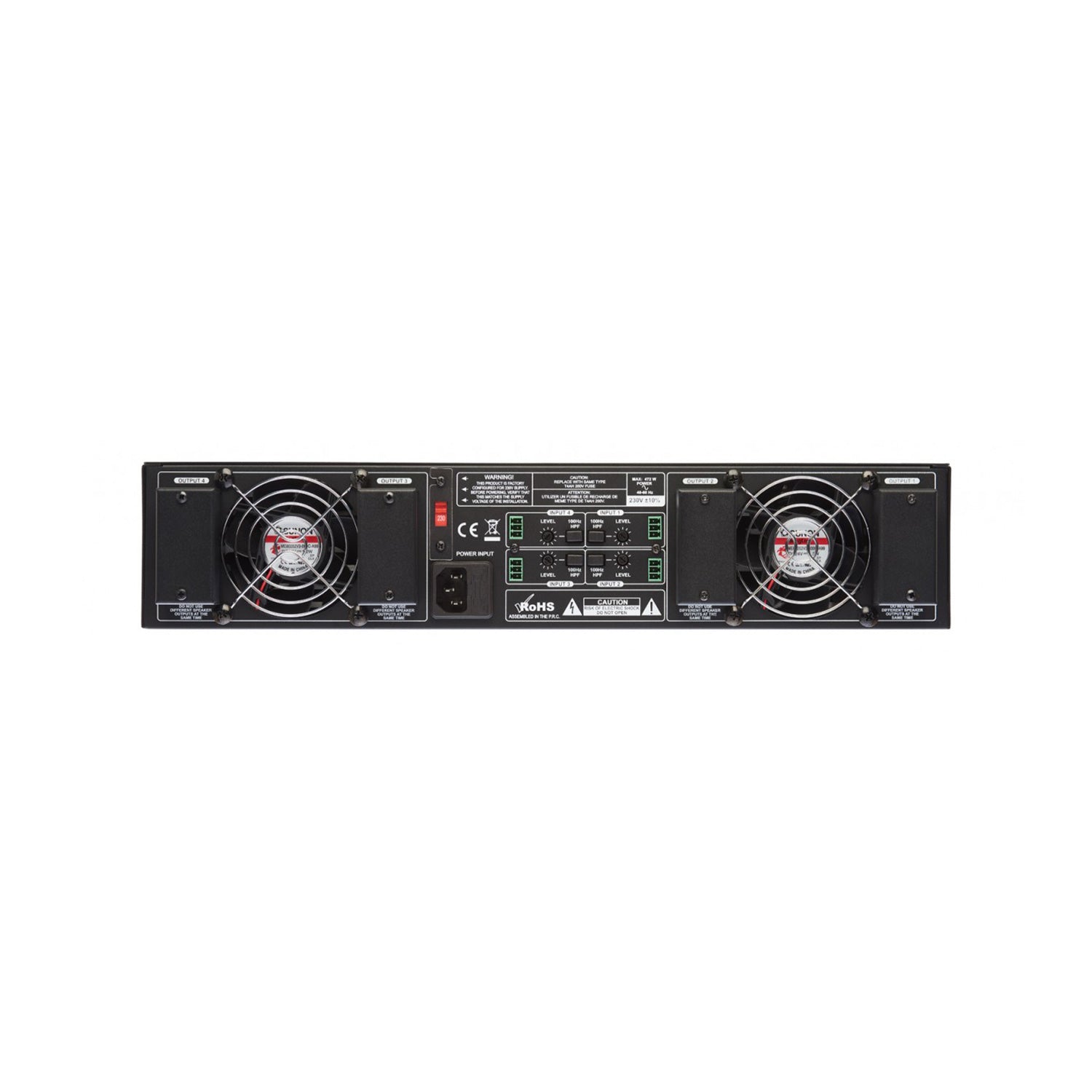 Cloud Electronics VA4120 - 4-Channel Install Power Amplifier