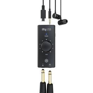 IK Multimedia iRig USB - Portable Guitar USB Interface