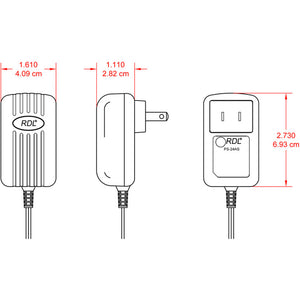 RDL PS-24AS 24 VDC @ 500 MA Power Supply