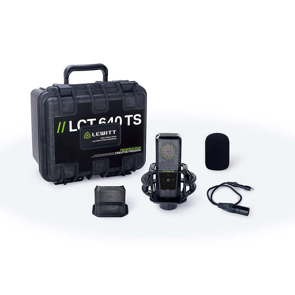 Lewitt Audio LCT-640-TS Dual Output Dual Diaphragm Condenser Microphone