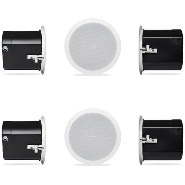 QSC AD-C6T AcousticDesign 2-Way Ceiling Loudspeaker (White/Pair)