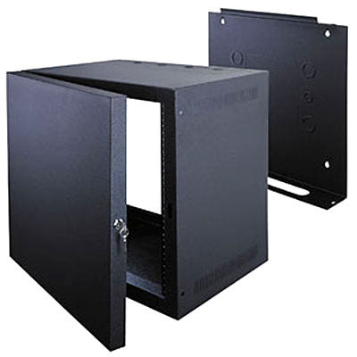 Middle Atlantic SBX-7 19" 7U Wall Mount Rack - Black (with Door)